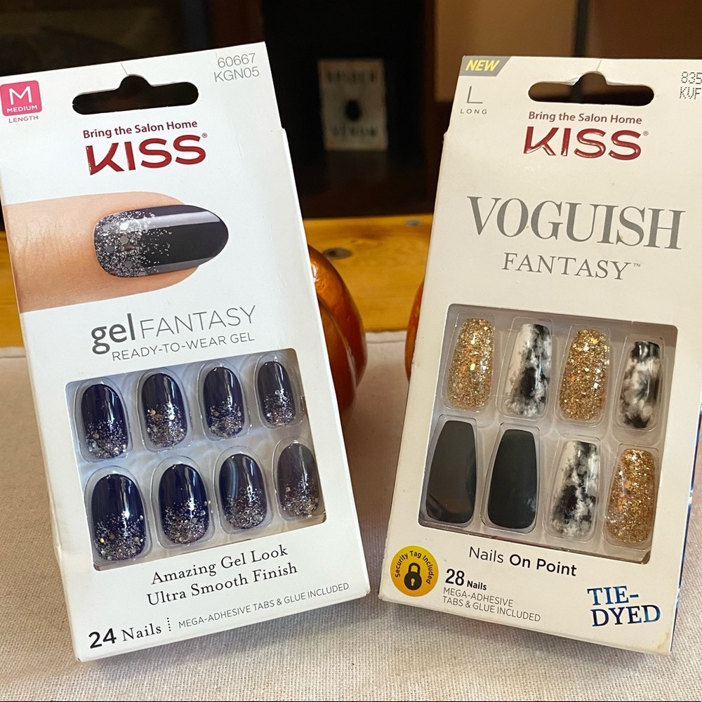 ❤️Kiss Nails bundle of 2❤️